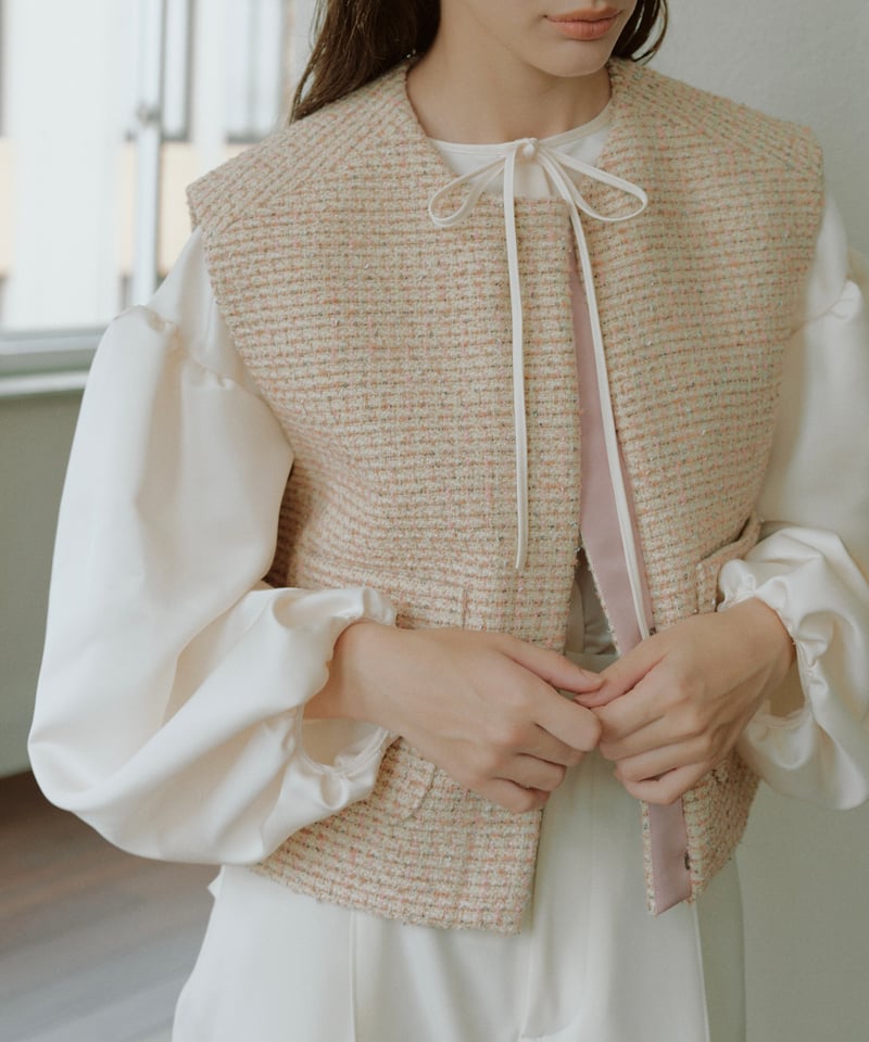 TWEED GILET | OHGA
