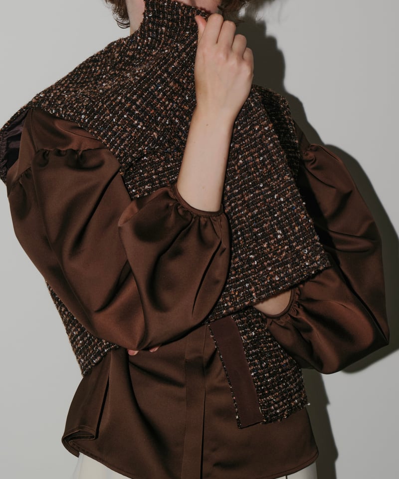 TWEED GILET | OHGA