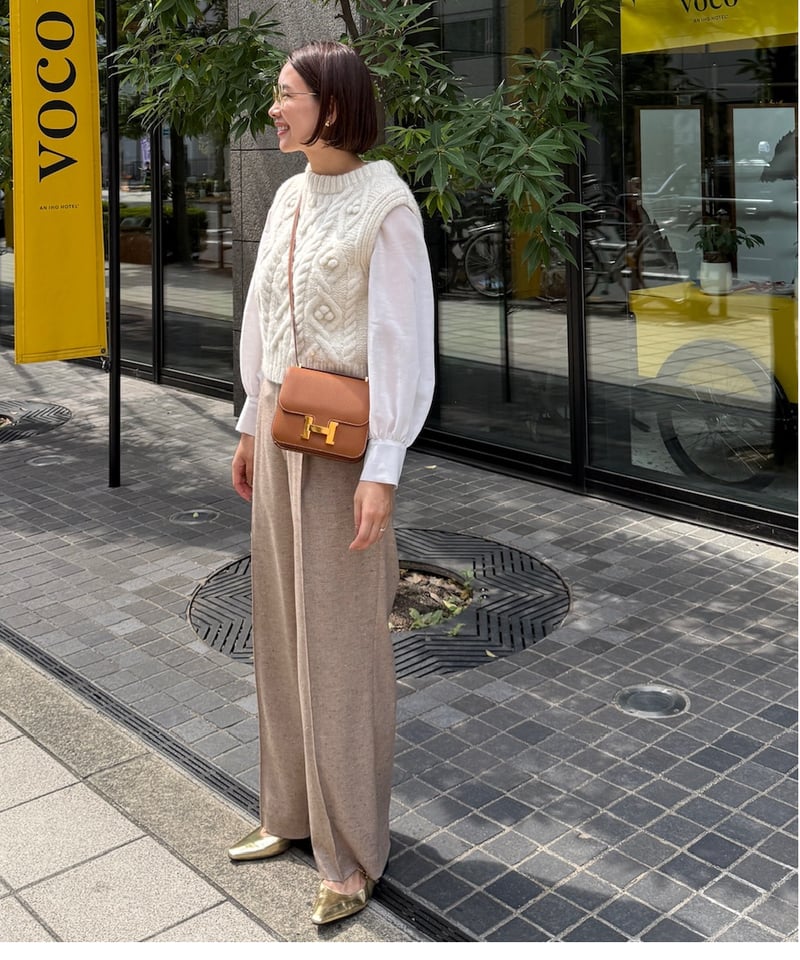 KNIT VEST | OHGA