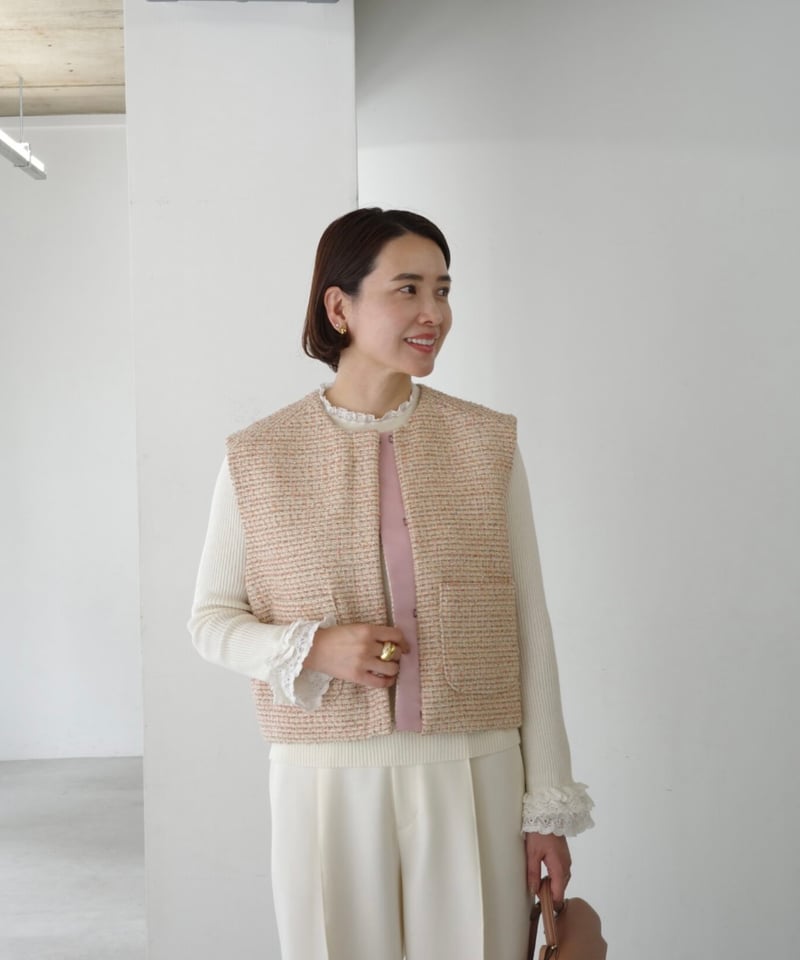 TWEED GILET | OHGA