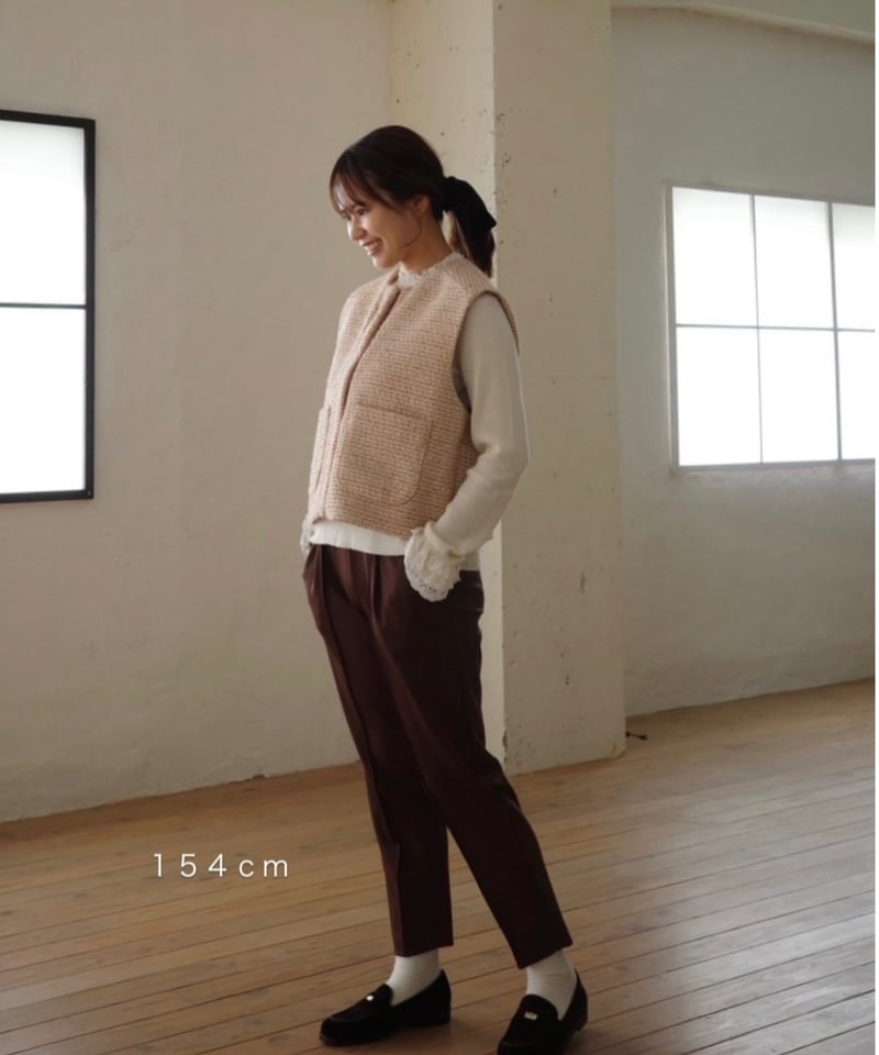 TWEED GILET | OHGA