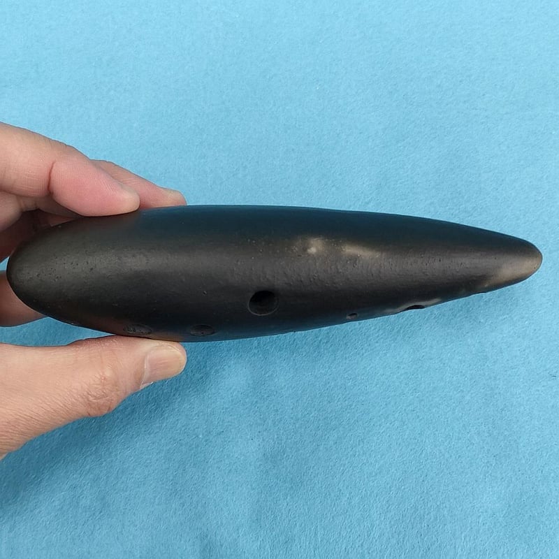 ティアーモ オカリナ ソプラノF シングル管 黒陶シリーズ ソロモデル