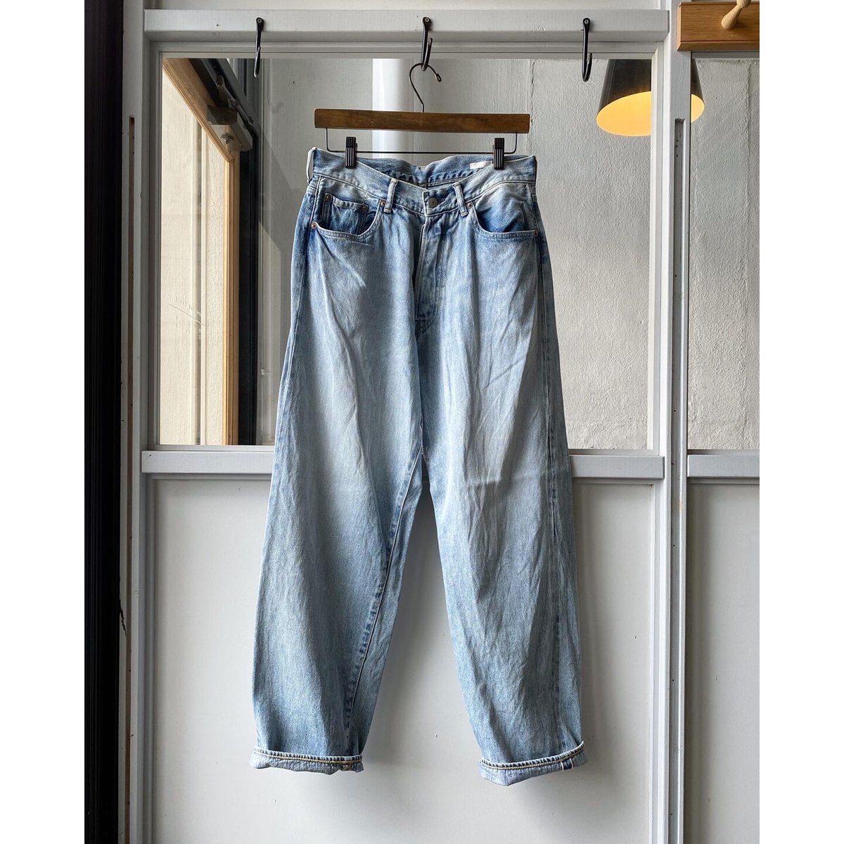 COMOLI デニム 5Pパンツ BLEACH | Less Higashikawa