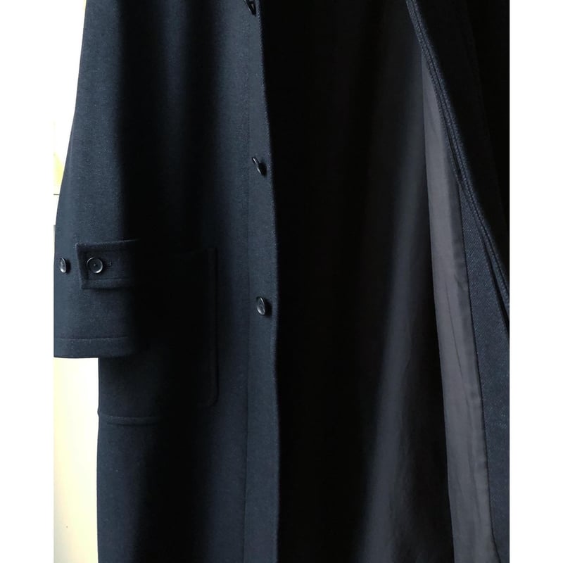 AURALEE WOOL SILK MELTON DUFFLE COAT (Mens) |