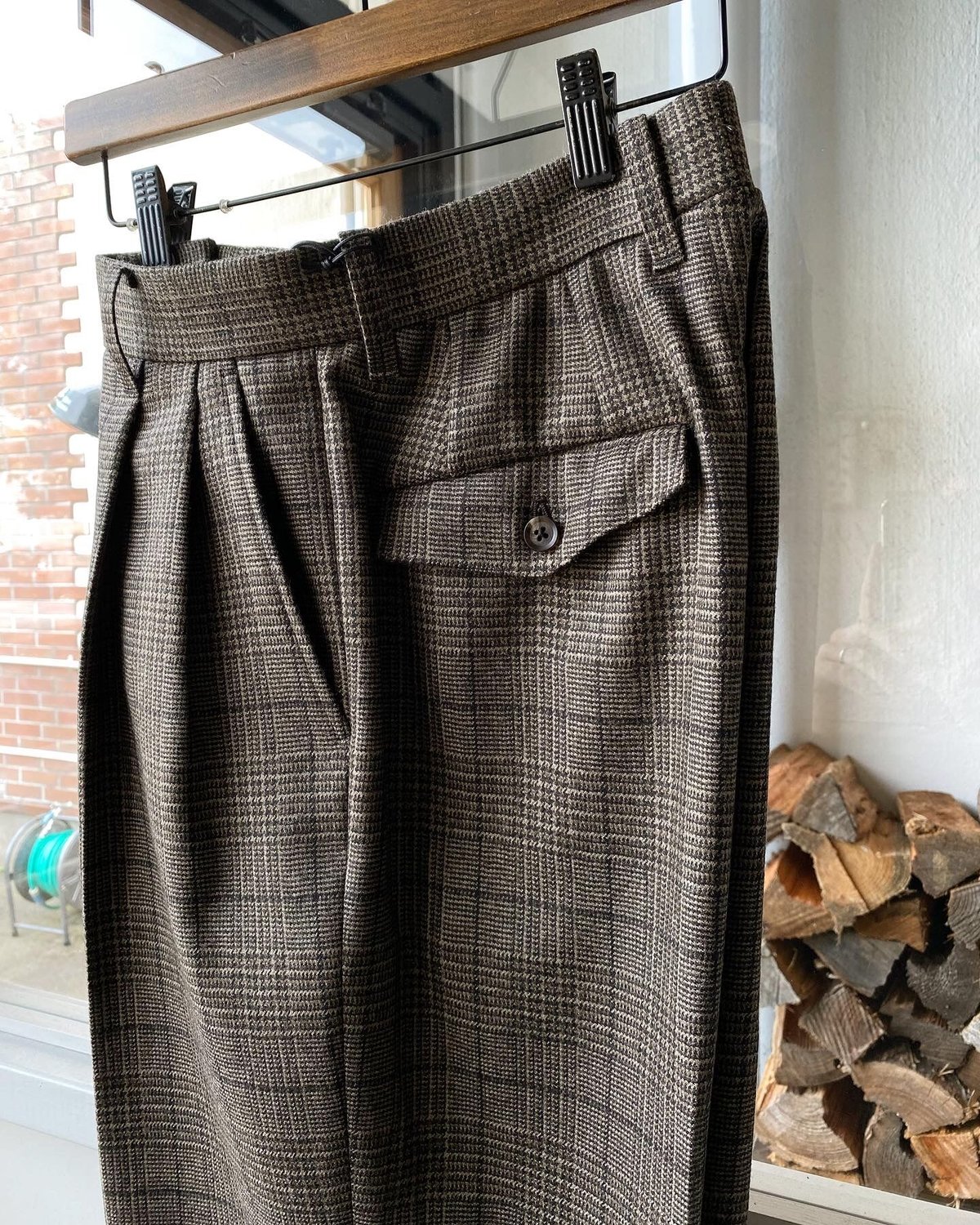 stein EX WIDE TAPERED TROUSERS - ST.413-2 |