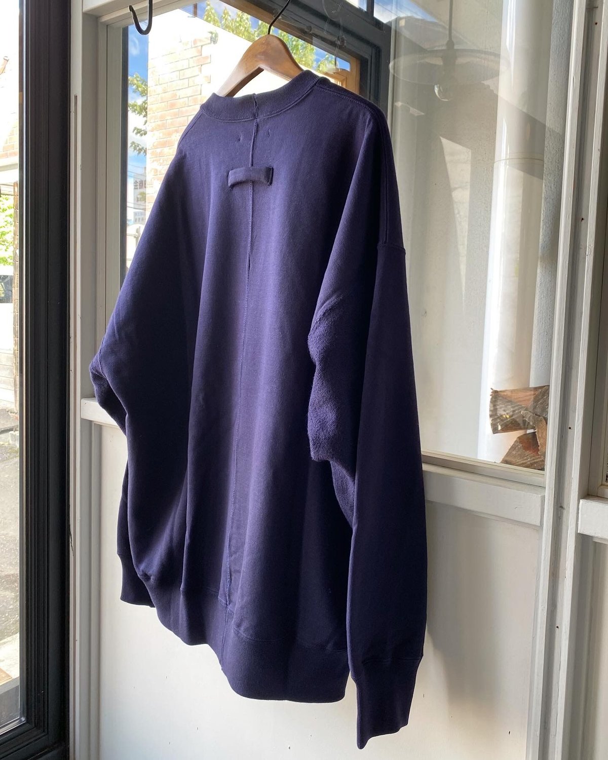 stein OVERSIZED UNTWISTED YARN SWEAT LS - S
