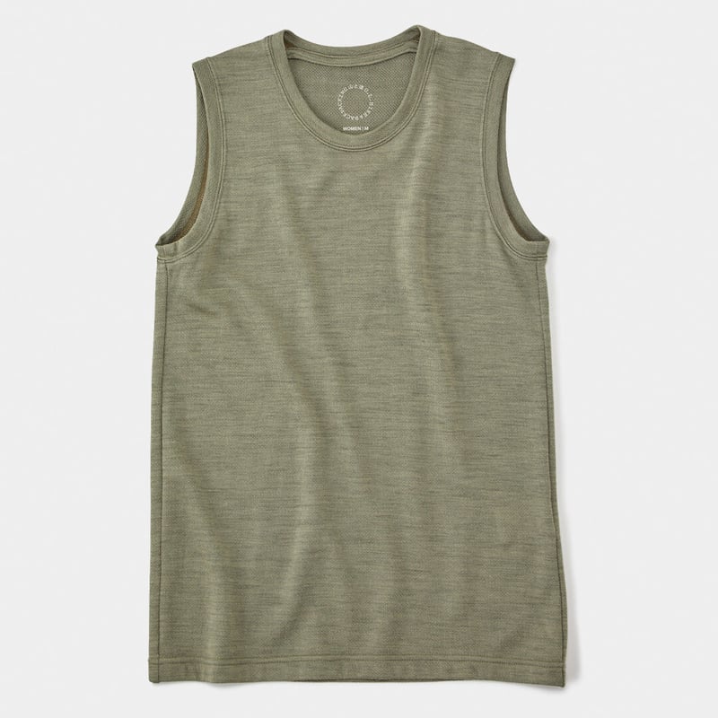 山と道 Yamatomichi DF Mesh Merino Sleeveless - ME