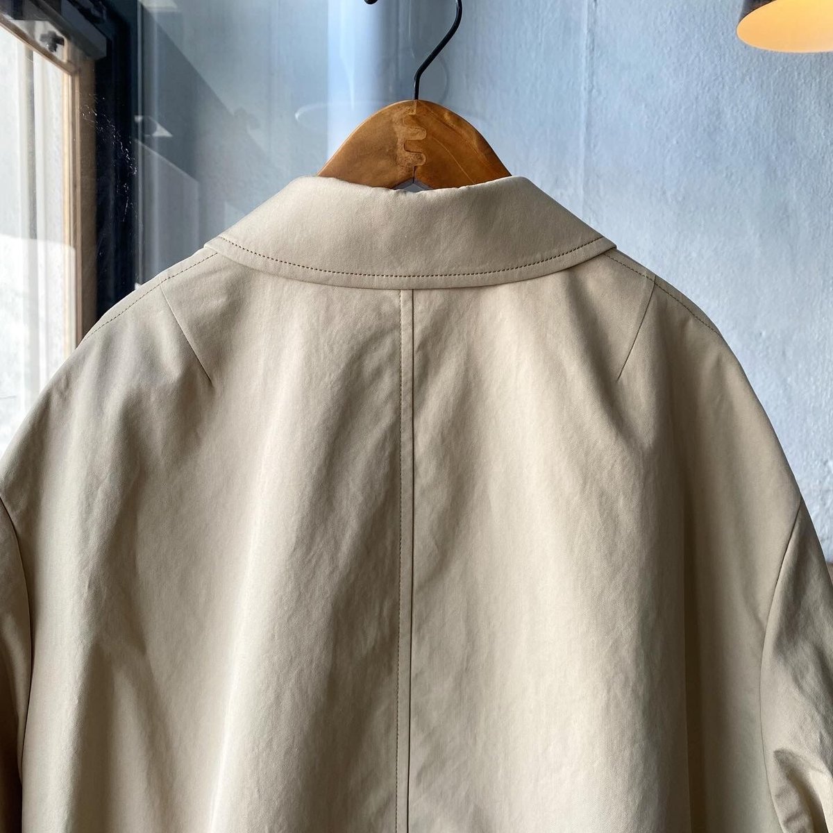 AURALEE FINX HARD TWIST GABARDINE BLOUSON | L