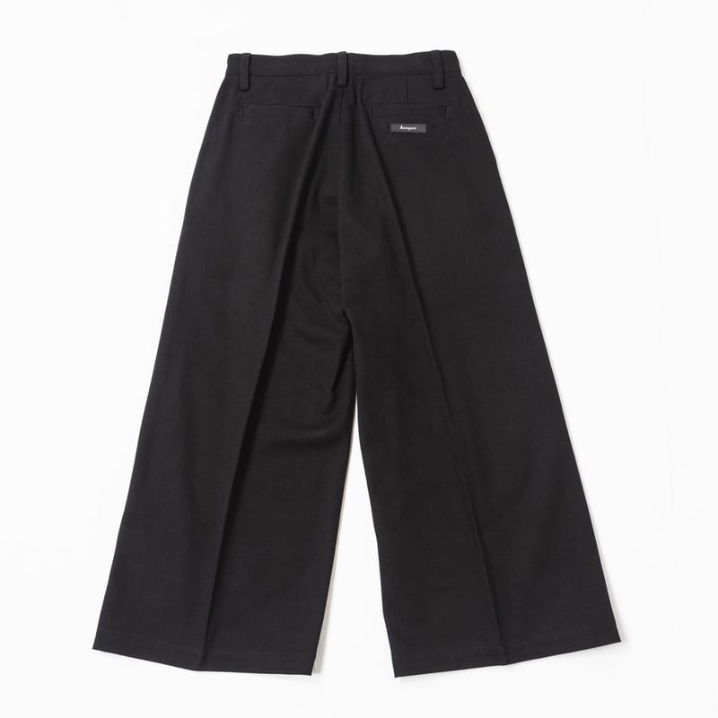 Twill Pants-ブラック | harapeco Store