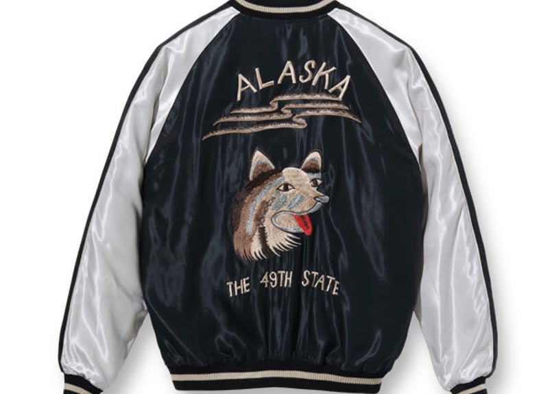 テーラー東洋スカジャン ACETATE SOUVENIR JACKET “ALASKAN F