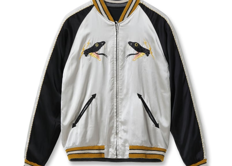 テーラー東洋 港商 巳年 限定Acetate Souvenir Jacket 東洋エンタープ