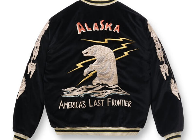 テーラー東洋スカジャン 別珍 Velveteen Souvenir Jacket “POLAR