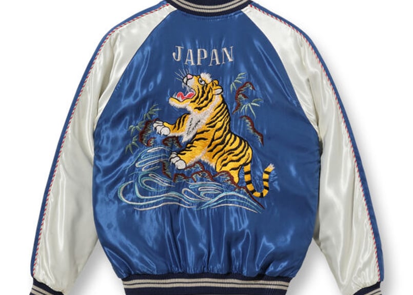テーラー東洋スカジャン ACETATE SOUVENIR JACKET “ROARING T