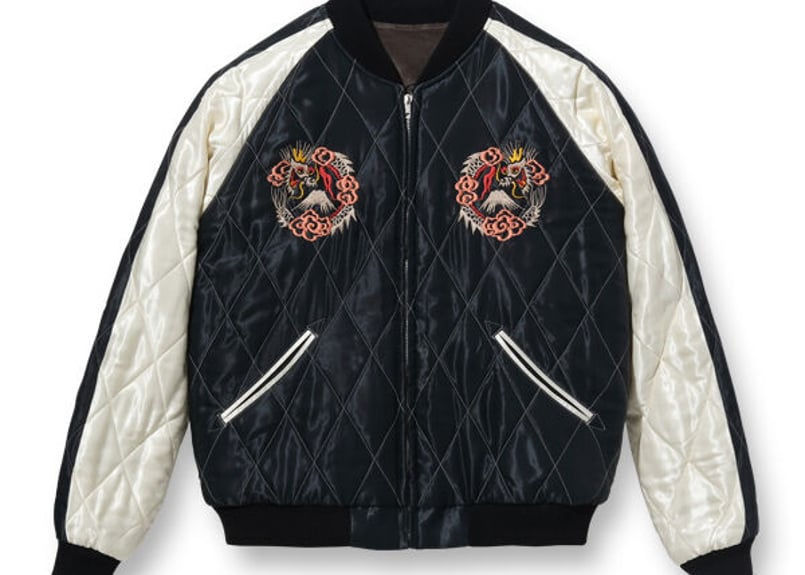 テーラー東洋スカジャン 別珍 Velveteen Souvenir Jacket “BLACK