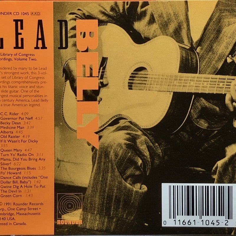 レッドベリー(リードベリー)/LEADBELLY/グワイン・ディグ・ア・ホール
