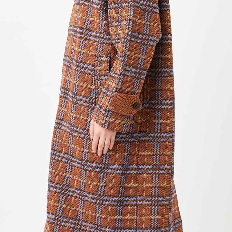 COOHEM| コーヘン | RETRO CHECK TWEED COAT ｜レトロチェック