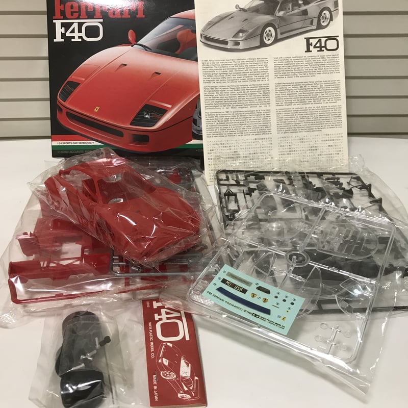 フェラーリ F40 1/24 市販/プロトタイプ 作り比べ 2台セット | TOY's STORE