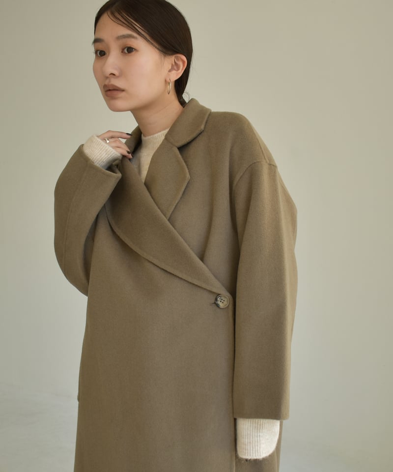 Wool Long Coat（Mocha,Charcoalgray）c1911-15 | ci