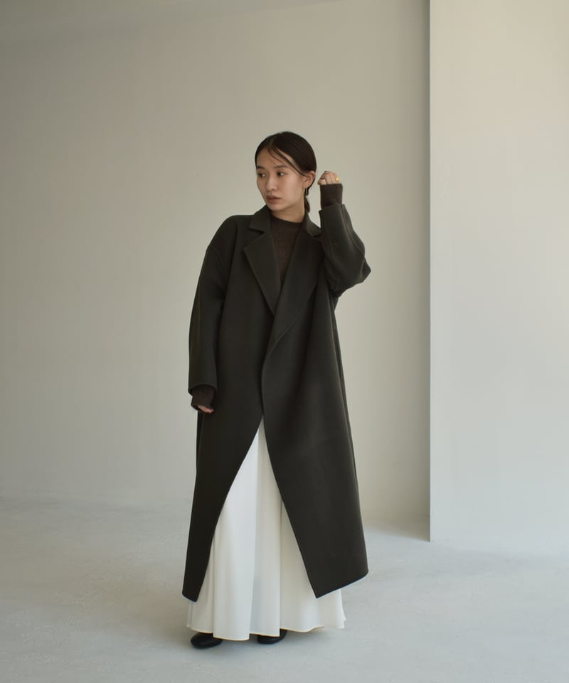 Wool Long Coat（Mocha,Charcoalgray）c1911-15 | ci