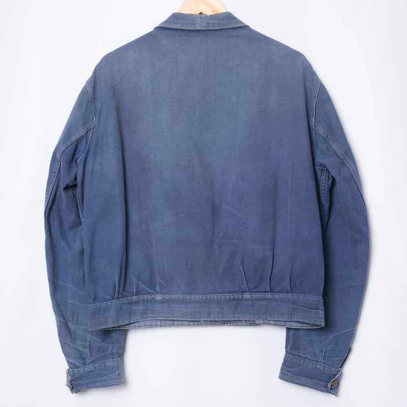 40-50s France Vintage Cotton Twill Cyclist Jack