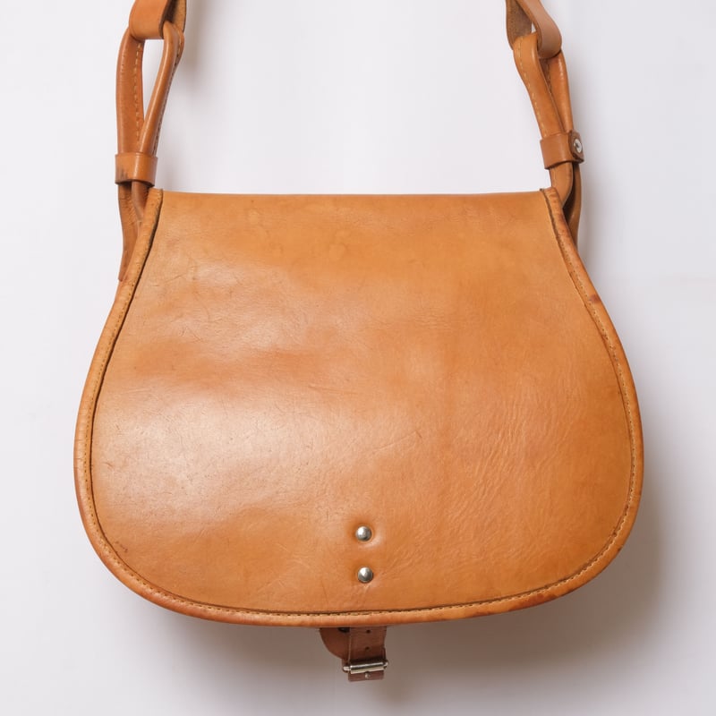 France Vintage Leather Hunting Bag | Ugla パンと古着と本