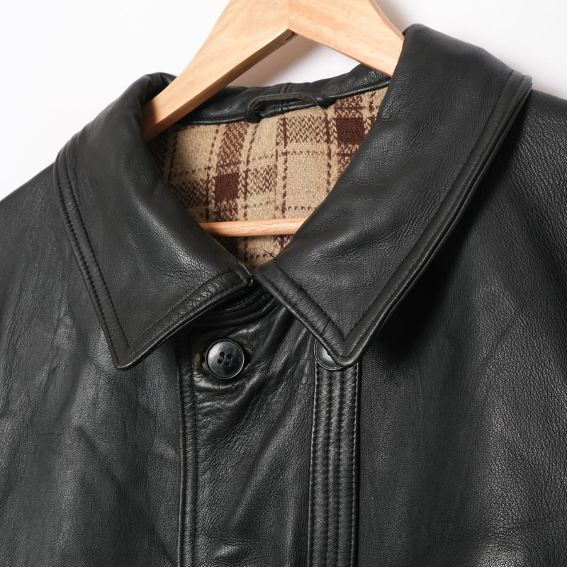 50-60s French Vintage Leather Jacket (Corbusier