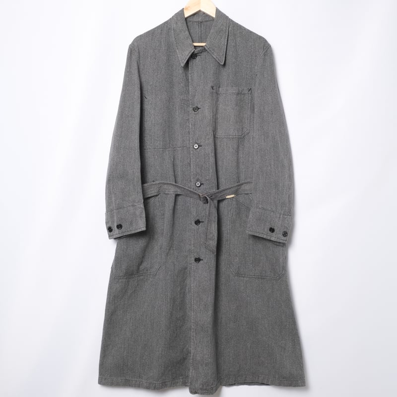 40-50s France Vintage Black Chambray Atelier Co
