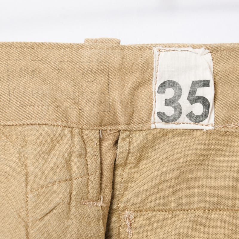 French Army M52 Chino Trousers Late Size 35 | U