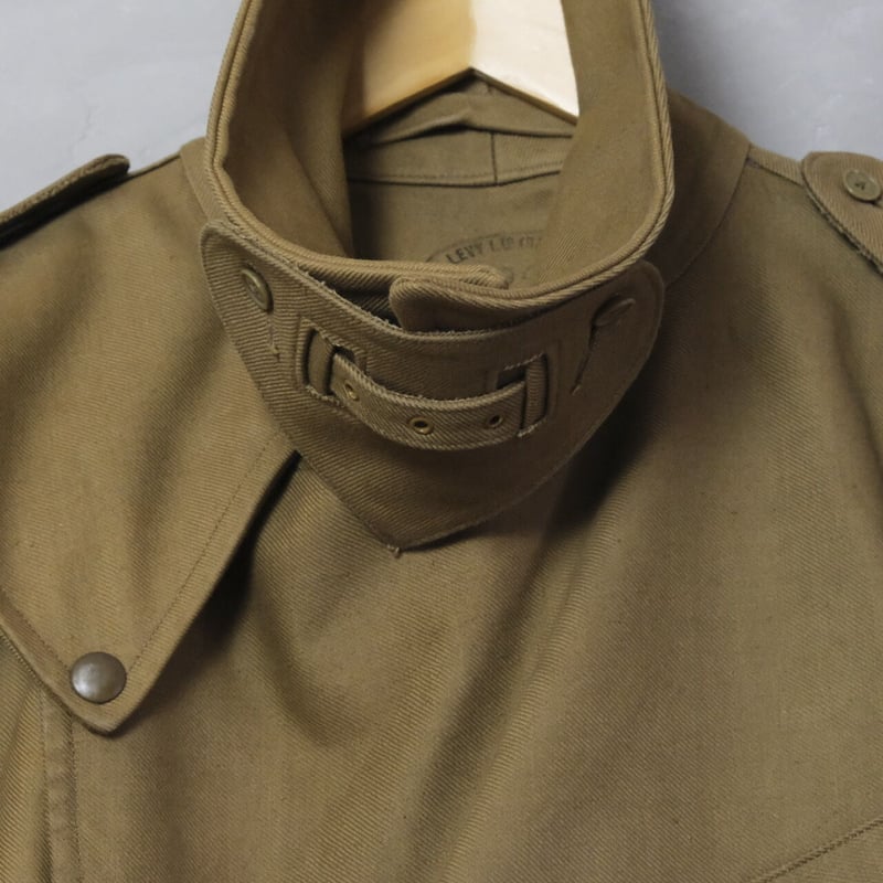 40s British Army Dispatch Mortorcycle Coat Dead