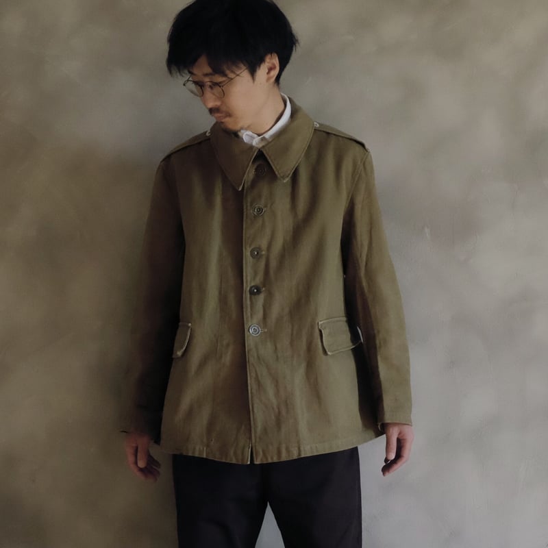 French Army M38 Short Bourgeron Jacket Size2 |