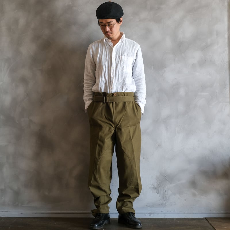 French Army M38 Motorcycle Wood Button Trousers