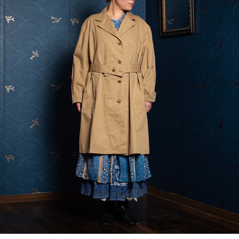 40s British Army Women´s Land Army 3/4 Coat Siz