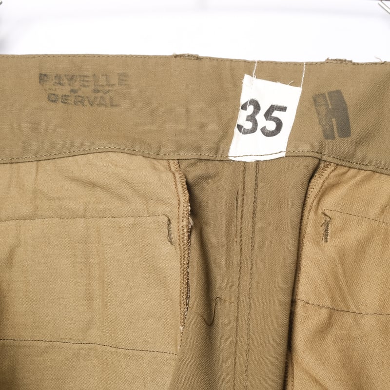 French Army M47 Trousers Early Canvas Size 35 D