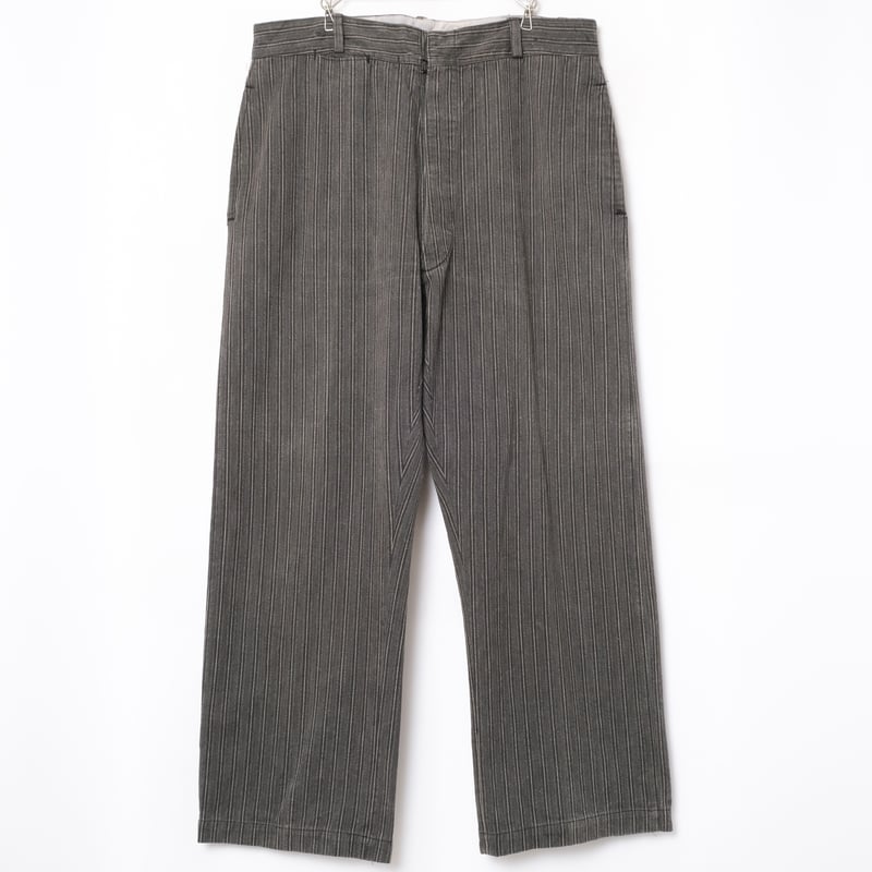 40-50s France Vintage Stripe Trousers | Ugla パン