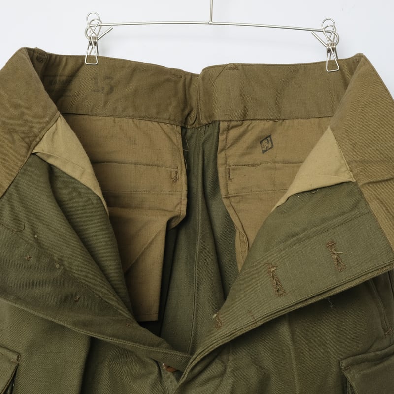 French Army M47 Trousers Early Size 13 Dead Sto