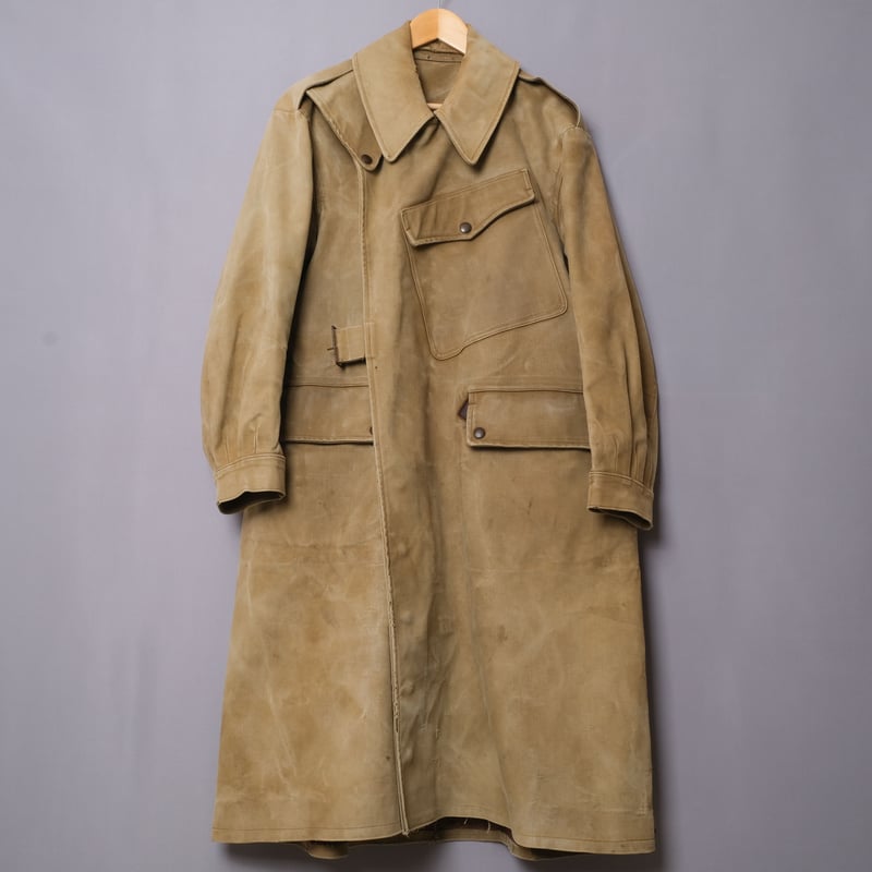 40s British Army Dispatch Mortorcycle Coat | Ug