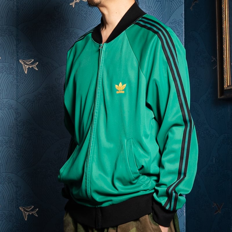 70s Vintage adidas Ventex ATP Green Track Jacke