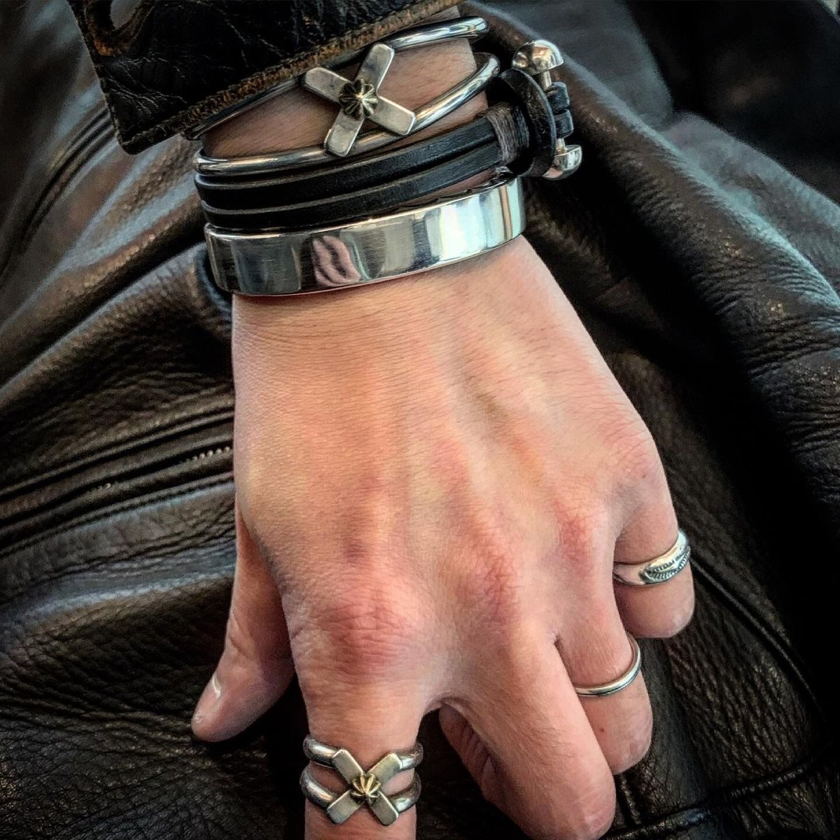 CELLMAN2DEERMES】 （MASAYOSHI）/ MK bangle | ・ ・