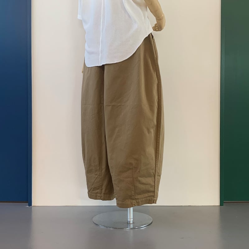 HARVESTY CIRCUS PANTS サーカスパンツ COL: 38 CHOC