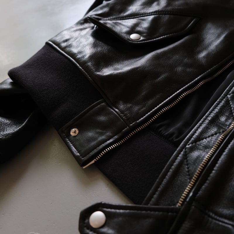 SISII シシ SISII×大草直子 L-2B Leather Flight Jacket