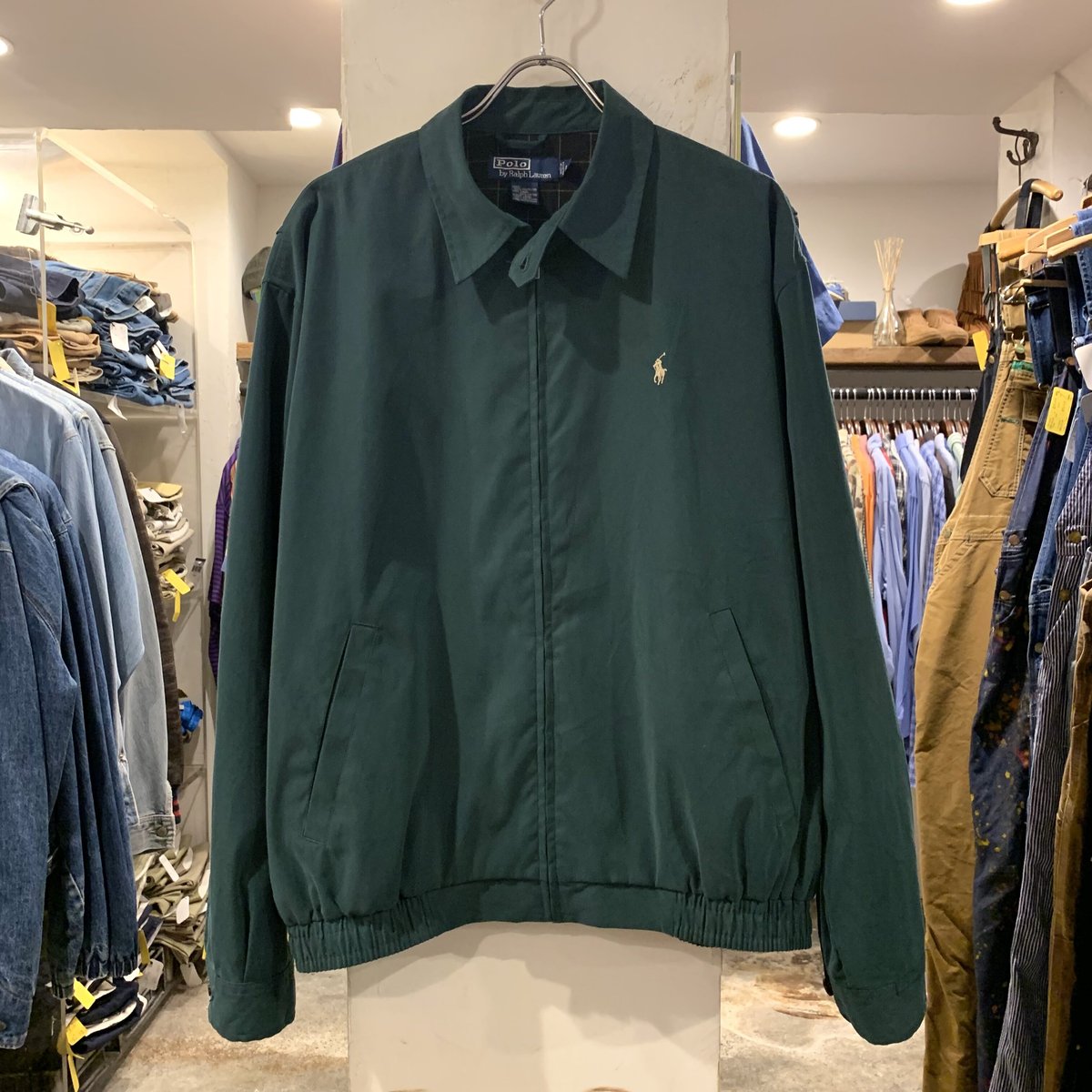 Polo Ralph Lauren スウィングトップ ラルフローレン グリーン ワン