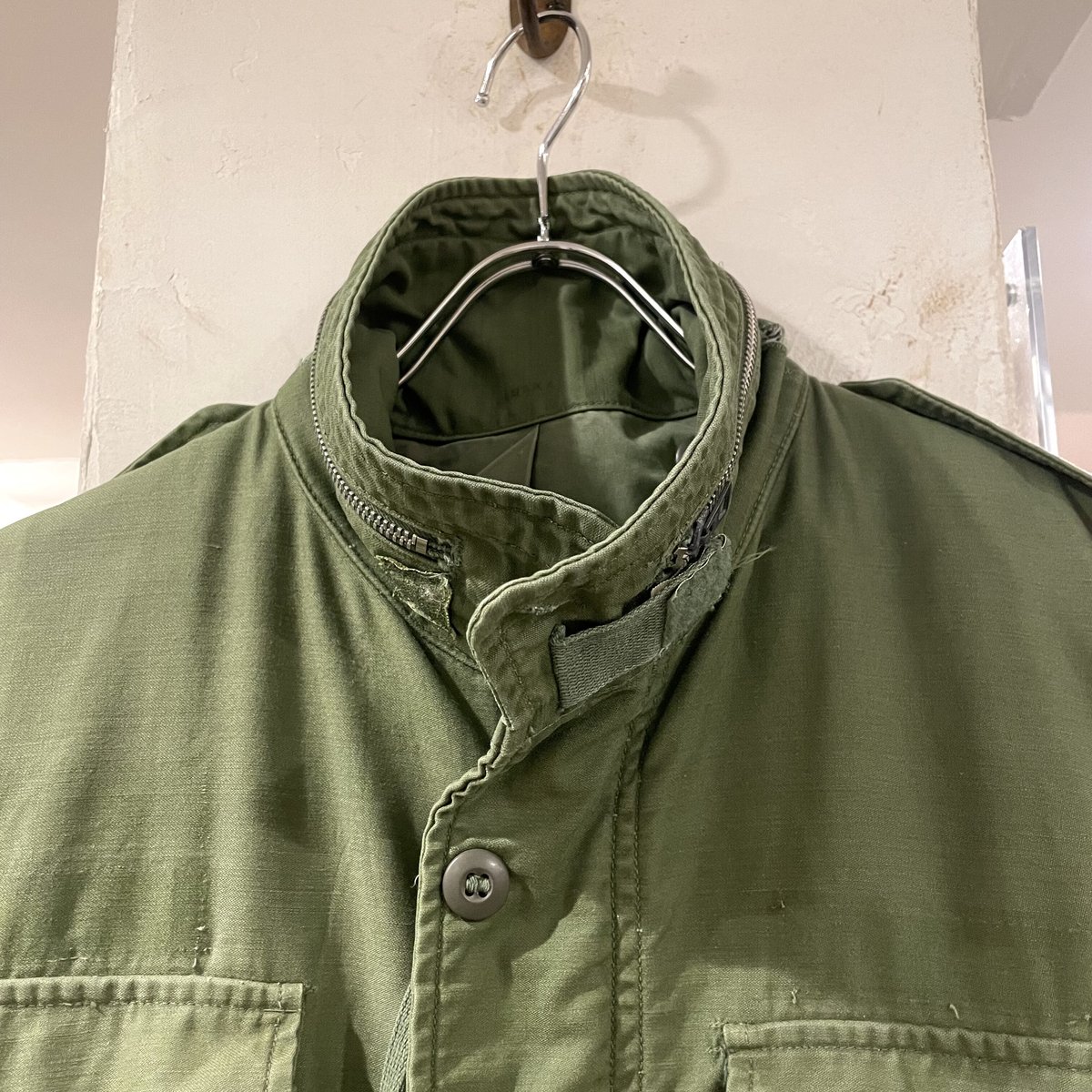 60s US ARMY M-65 Field Jacket 2nd type アルミジップ S