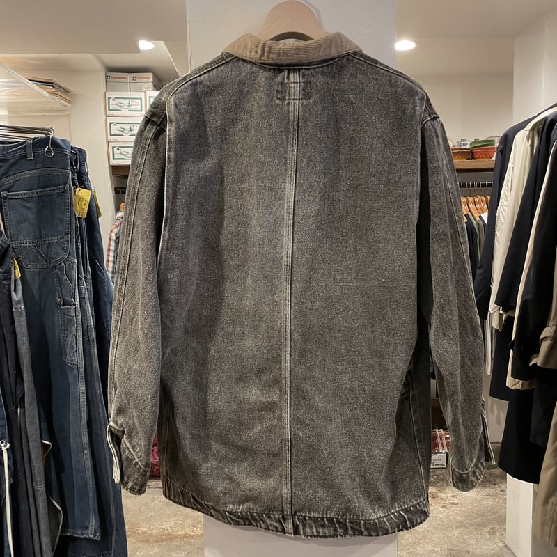 POLO RALPH LAUREN ブラックデニム カバーオール 白タグ 80s USA製 ラ