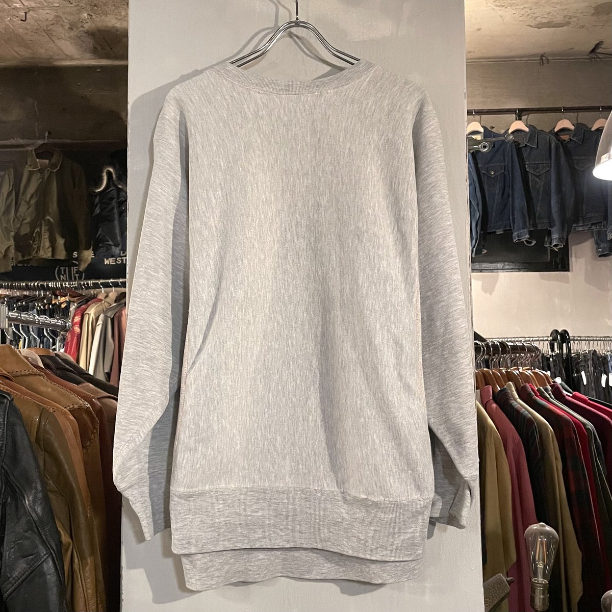 80s Champion リバースウィーブ REVERSE WEAVE USA製 霜降りグレー
