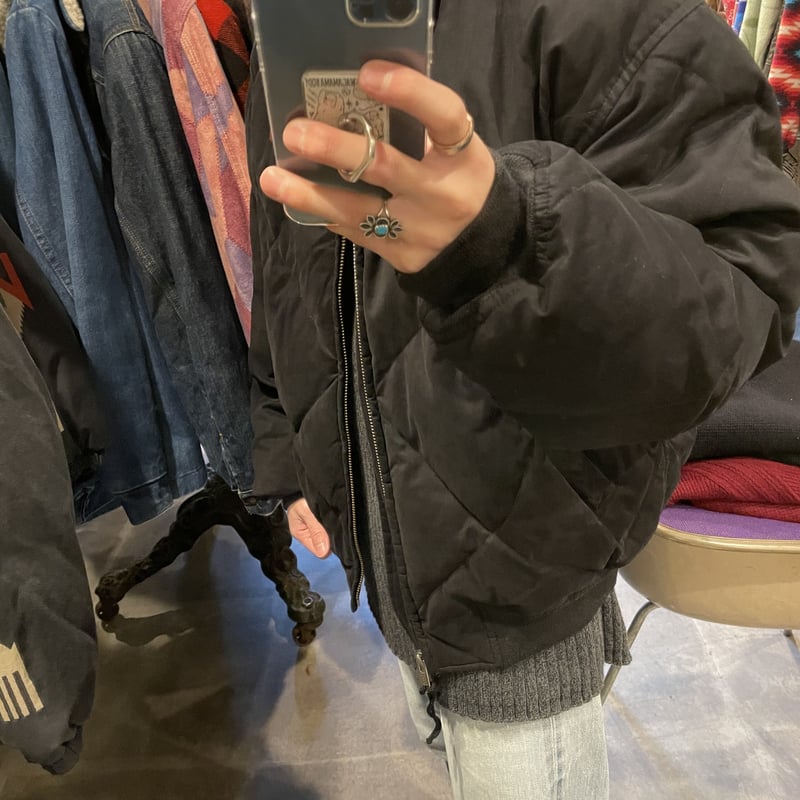 POLO RALPH LAUREN 90s キルティングダウンジャケット 黒 ラルフ