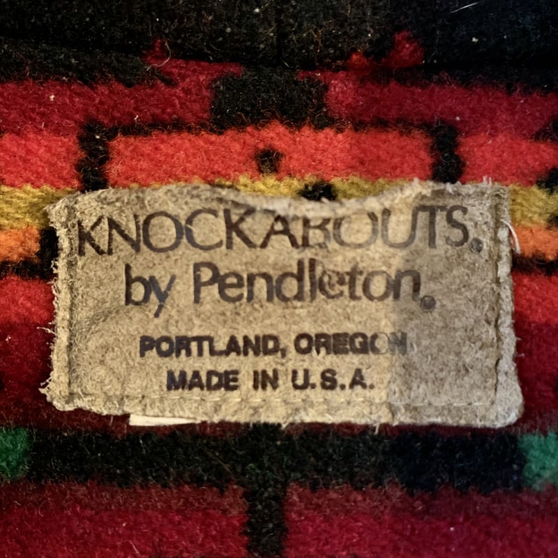 KNOCKABOUTS by Pendleton ペンドルトン ネイティブ柄 ベスト USA製