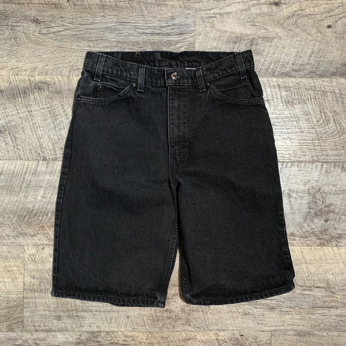 Levis 550 ブラックデニム ハーフパンツ 90s USA製 リーバイス | DUFF