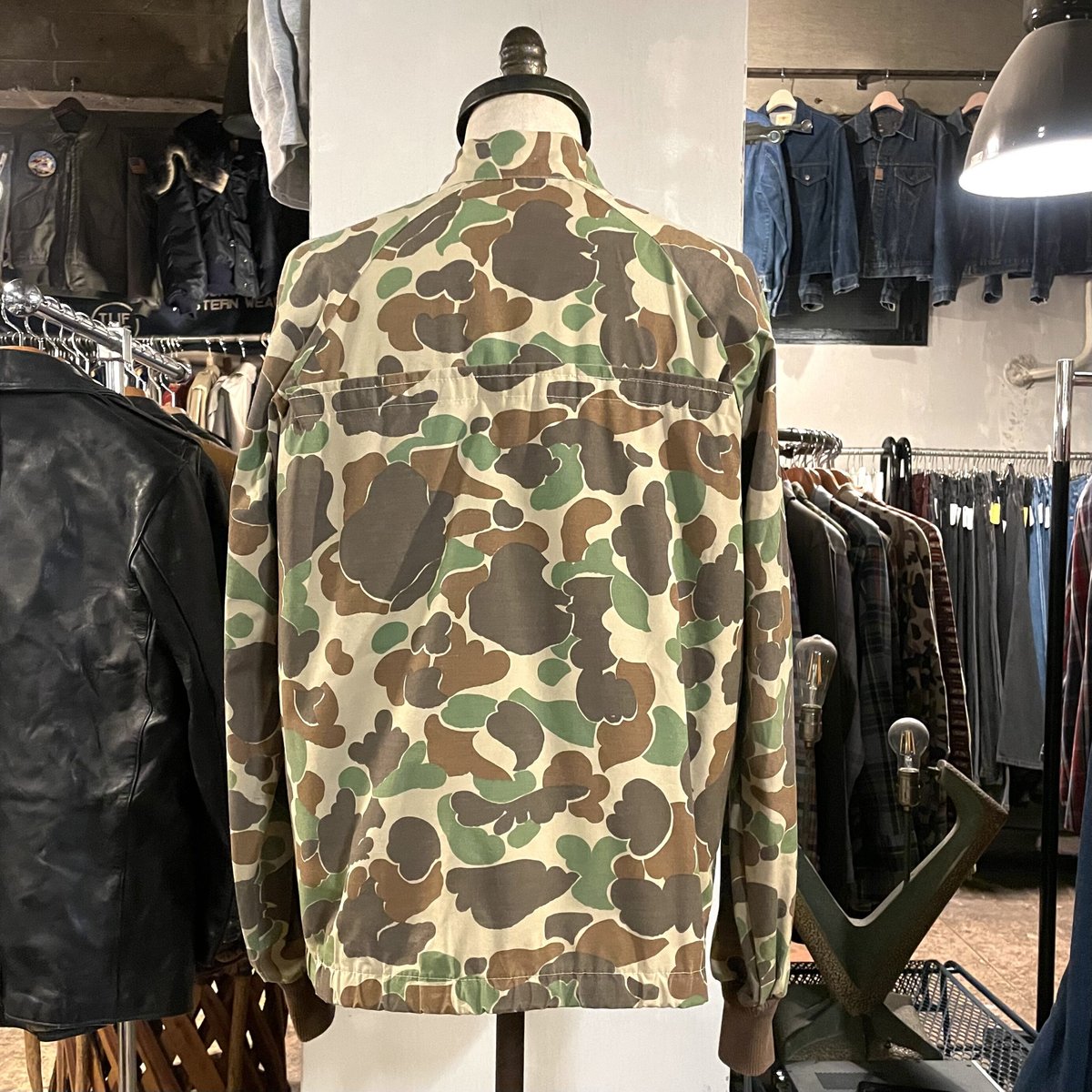 60s Vintage Jacket ダックハンター カモ柄 スウィングトップ ブルゾン