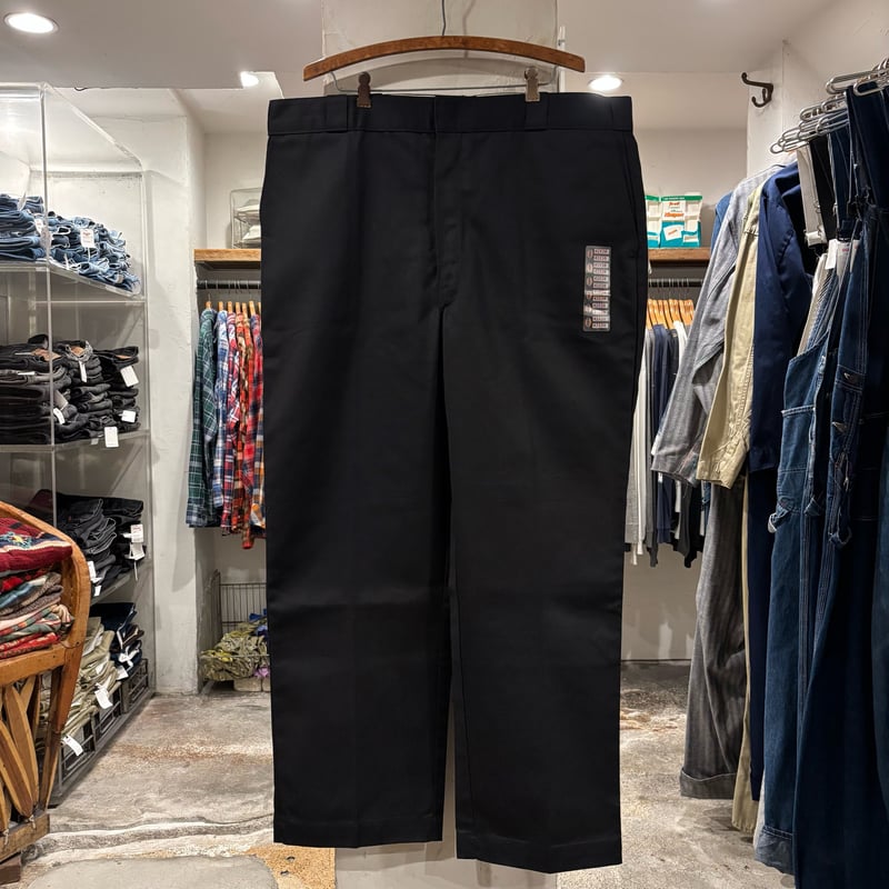 90s Dickies 874 ワークパンツ USA製 42×30 ディッキーズ ブラック