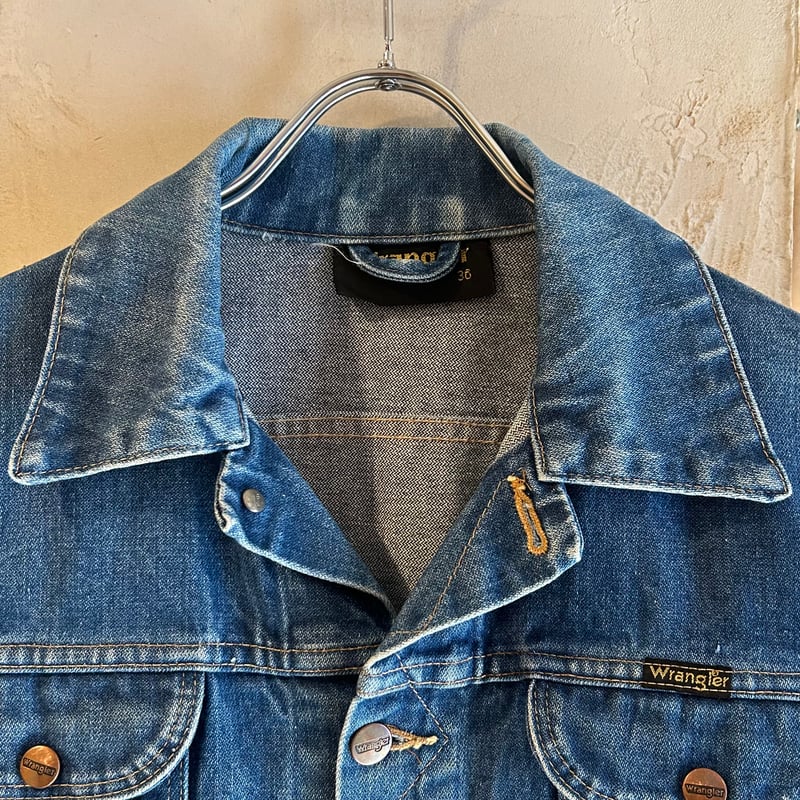 80s Wrangler デニムジャケット ラングラー Size 36 USA製 (S4329